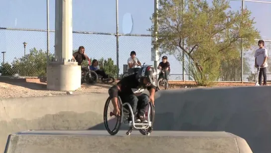 Aaron ‘Wheelz’ Fotheringham - Wheelchair Action Sports