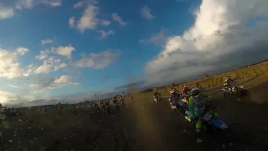 GoPro View of Moto Carnage on the Beach at Red Bull Knock Out