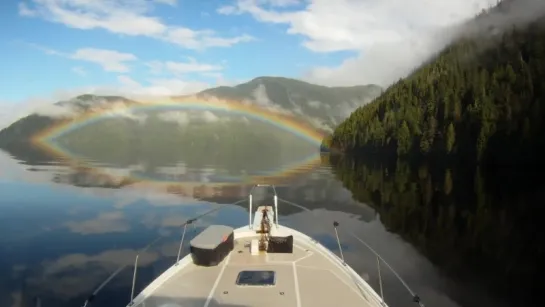 Лучшее видео недели Go Pro - Красивая природа + радуга