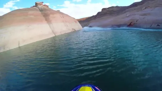 Jet Ski Water Fight Lake Powell (Arizona _ Utah) w_ Sea-Doo and GoPro Slot Canyons 4K