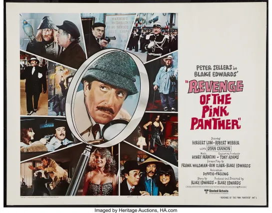 Revenge Of The Pink Panther (1978)  Peter Sellers, Herbert Lom, Burt Kwouk