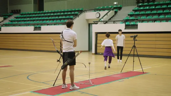 160811 Kei (Lovelyz) @ Matching! Boys Archery Ep. 03