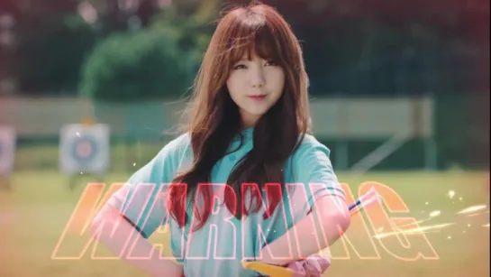 160729 Kei (Lovelyz) as Hong ShiAh @ Matching! Boys Archery Teaser