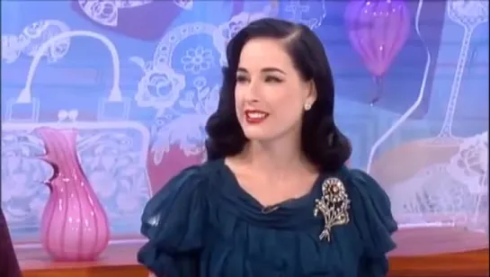 'Loose Women' Interview Dita Von Teese