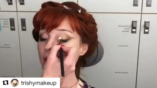 Ruth Connell on Instagram_ “#128420; @trishymakeup #128420; #Repost @trishymak