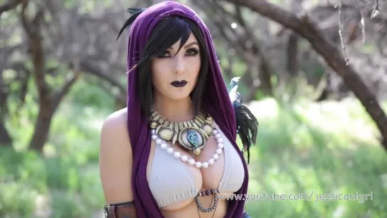 Morrigan Cosplay Showcase #video #boobs #magic #JessicaNigri #fantasy