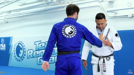 Renzo Gracie - 8 Against Hand on Chest (защита от толчка в грудь)