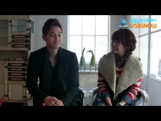 Kim Bum - Съемки дорамы That Winter, the Wind Blows & Интервью