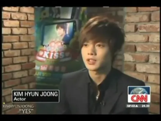 Kim Hyun Joong - Интервью для CNN