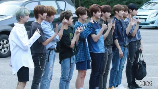 [VK][180817] Golden Child @ Arriving at Music Bank