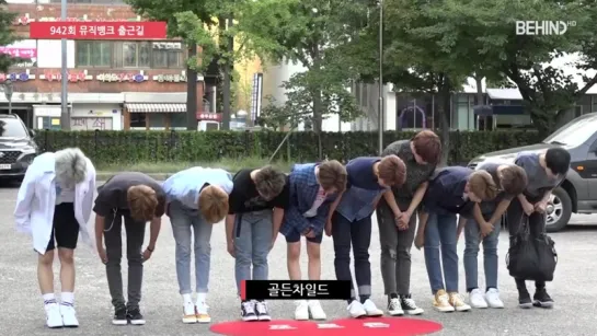 [VK][180817] Golden Child @ Arriving at Music Bank