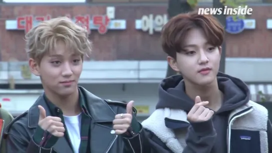 [VK][171027] Golden Child @ Arriving at Music Bank