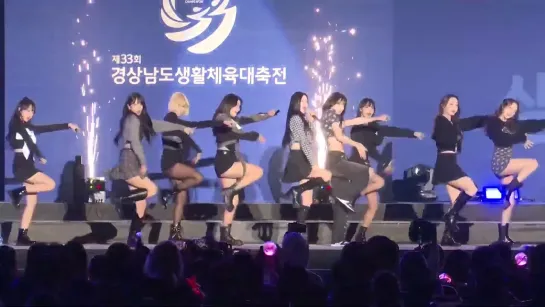 [Fancam] 221021 WJSN - Last Sequence + Unnatural + Save me Save you + As you wish @ 33rd gyeongsangnam-do sports festival