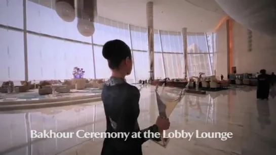 Jumeirah at Etihad Towers, Abu Dhabi - Bakhour Ceremony and video tour