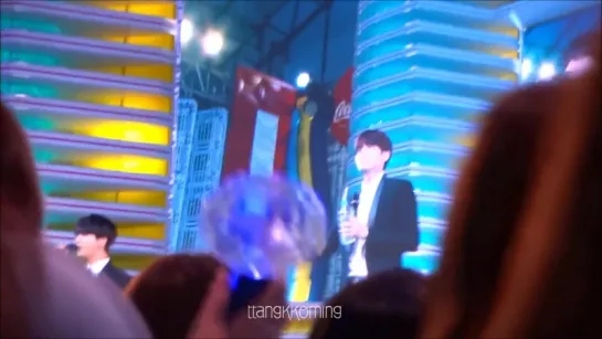 [Fancam] 150727 Mezamashi Live It Has to Be ELF Japan 아니면 안돼 - At Gwanghwamun