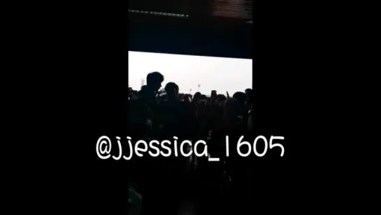 150510 Yesung at Soekarno-Hatta Airport Fancam