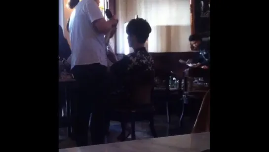 150507 hayarakki Instagram fancam with Yesung