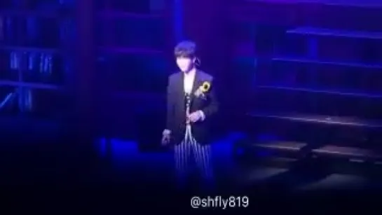 [160908 FANCAM] BOOKS in Nagoya, Yesung - Color Of The Clear Sky After Rain