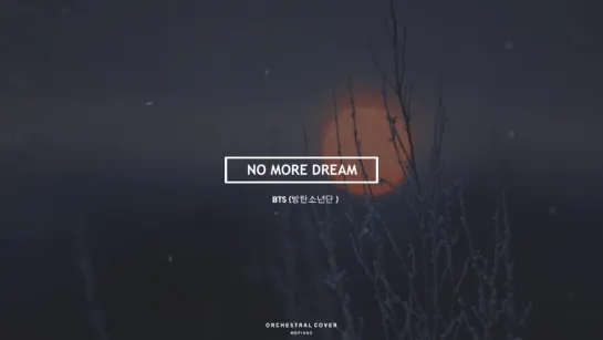 BTS(방탄 소년단) No More Dream Orchestral Cover