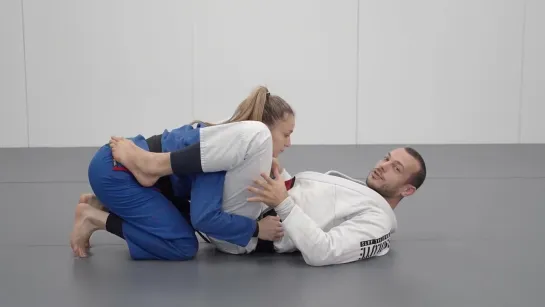 Lachlan Giles - Introduction | Full course for beginners to Jiu-Jitsu - 005 - Under The Legs (Guard Retention)