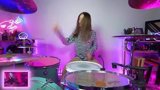 The Subways - Rock  Roll Queen - Drum Cover by Kristina Rybalchenko