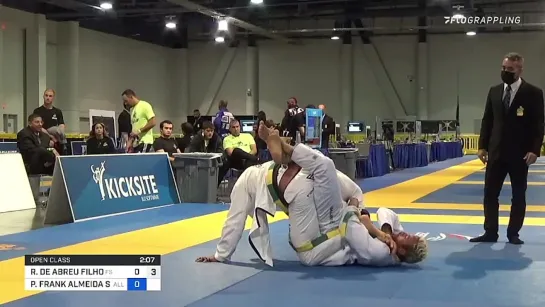 ROBERTO "CYBORG" ABREU vs PITER FRANK ALMEIDA SILVA 2021 World Master IBJJF Jiu-Jitsu Championship