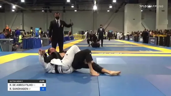 ROBERTO "CYBORG" ABREU vs RYNE SANDHAGEN 2021 World Master IBJJF Jiu-Jitsu Championship