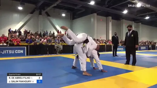 ROBERTO "CYBORG" ABREU vs JAMIL SALIM FAKHOURY 2021 World Master IBJJF Jiu-Jitsu Championship