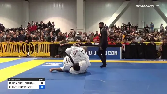 ROBERTO "CYBORG" ABREU FILHO vs FRANK ANTHONY RUIZ 2021 World Master IBJJF Jiu-Jitsu Championship