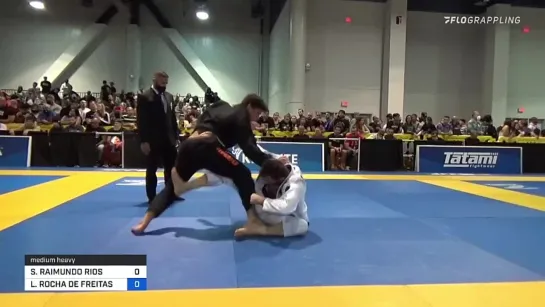 SERGIO RAIMUNDO RIOS vs LUCAS ROCHA DE FREITAS 2021 World Master IBJJF Jiu-Jitsu Championship