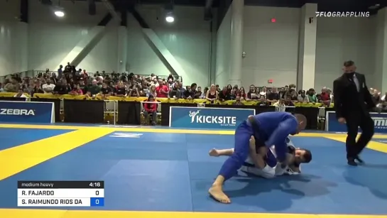 RODRIGO FAJARDO vs SERGIO RAIMUNDO RIOS DA SILVA 2021 World Master IBJJF Jiu-Jitsu Championship