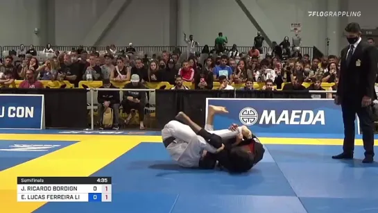 JOAO RICARDO BORDIGNON MIYAO vs ERMILIO LUCAS FERREIRA LIMA 2021 World Master IBJJF Jiu-Jitsu Championship