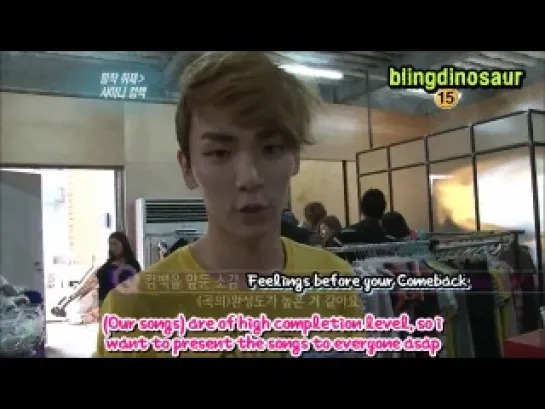 [English Subbed] 120324 KB5 Ent Relay News SHINee Cut