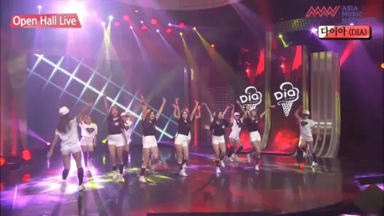 150911 DIA (다이아) - Somehow @ Asia Music Network Showcase