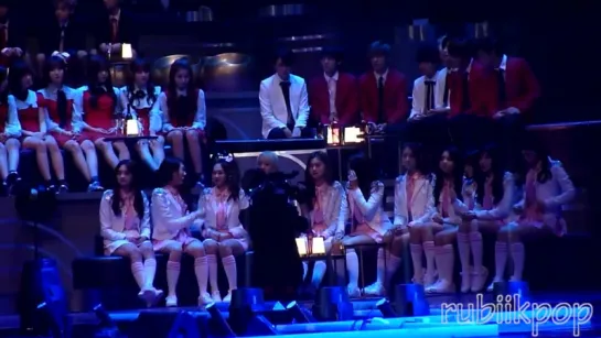 [REACTION FANCAM] 161202 MAMA - SEVENTEEN, I.O.I, GFRIEND reacts to MONSTA X