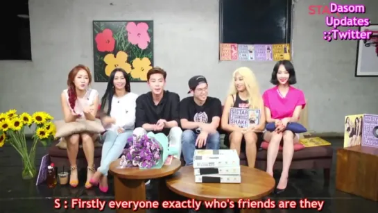 [SHOW:ENG] 150623 Sistar STARCAST On Air (3/6)