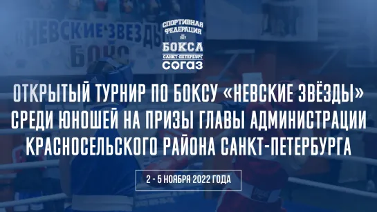 Открытый турнир по боксу «Невские звёзды» | ФИНАЛЫ