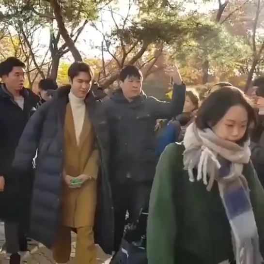 20.11.2019 Lee Minho (이민호) #TheKingTheEternalMonarch Shooting