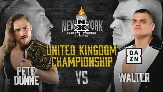 Pete Dunn vs Walter - NXT TakeOver: New York - WWE United Kingdom Championship