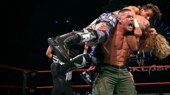 Edge vs. John Cena vs. Randy Orton vs. Shawn Michaels - Backlash 29.04.2007