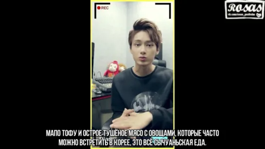 [ROSAS RUS SUB] SEVENTEEN (세븐틴) - Jun(준) Diary 2