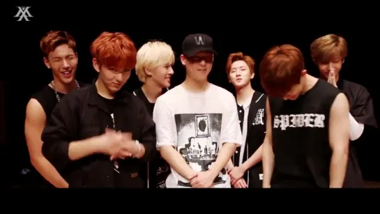 [VK] [21.08.15]  Благодарственное послание Monsta X со ста дней после дебюта @ Фанкафе