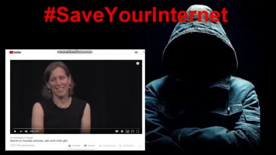 😯 СРОЧНАЯ НОВОСТЬ ! 😦 В 2019 году может исчезнуть Ютуб ! 😥#SaveYourInternet