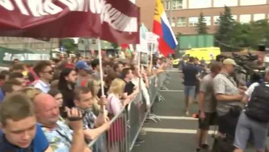 Митинг в Москве_ «Общество требует справедливости!».Камера 1 _ LIVE 23.06.19