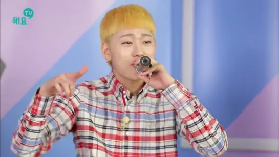 160413 Heyo idol TV :: Block B - Walkin' In The Rain (Live)