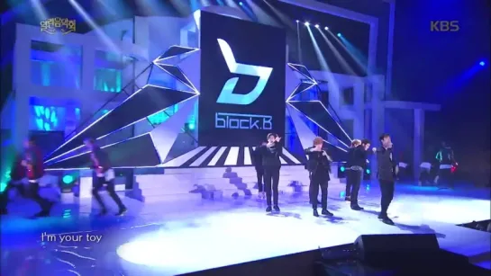 160424 KBS Open Concert :: Block B - TOY