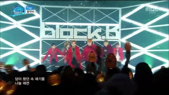 160416 Music Core :: Block B - A few years later + Toy