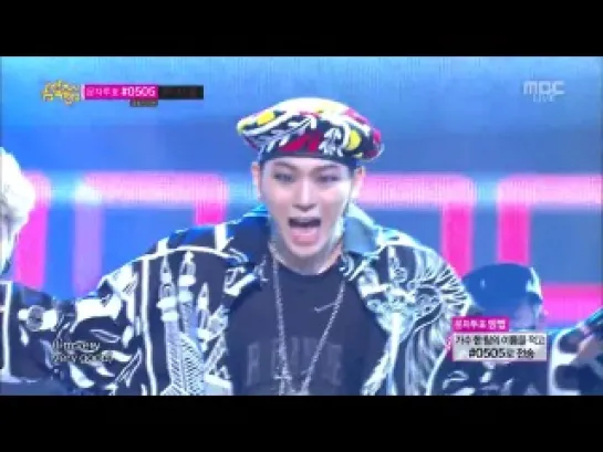 131109 Music Core :: BLOCK B - Very Good (goodbye stage)