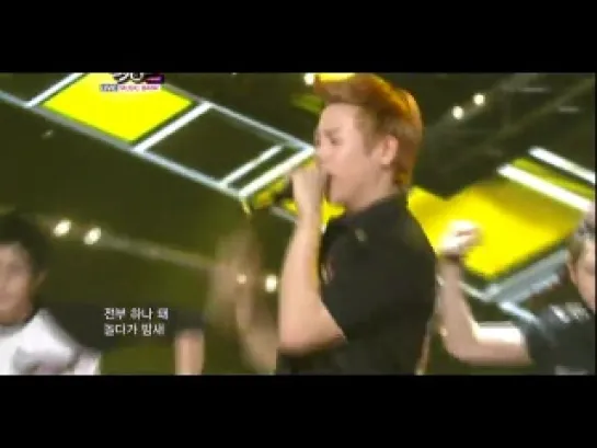 110708 Block B "Tell them" @ Music Bank