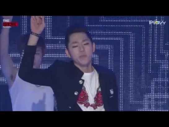 [PERF] 110513 MTV THE SHOW Block B - Wanna B (Zico Multiangle)